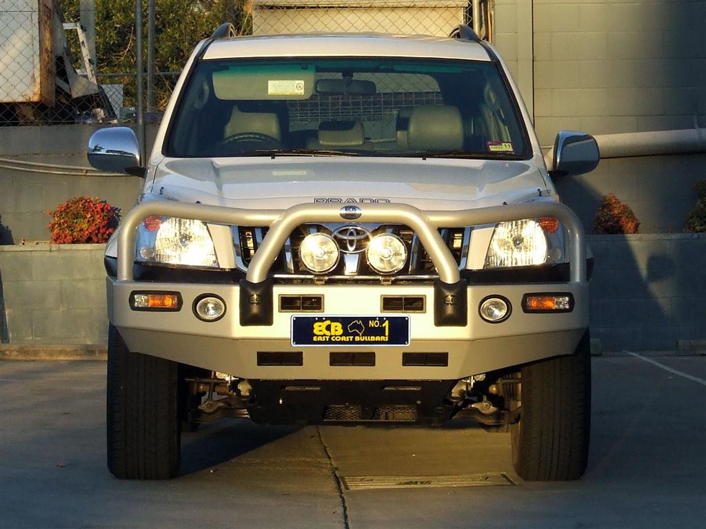 TOYOTA PRADO 120 SERIES Bullbar with Bumper Lights (03/03 to 10/09)