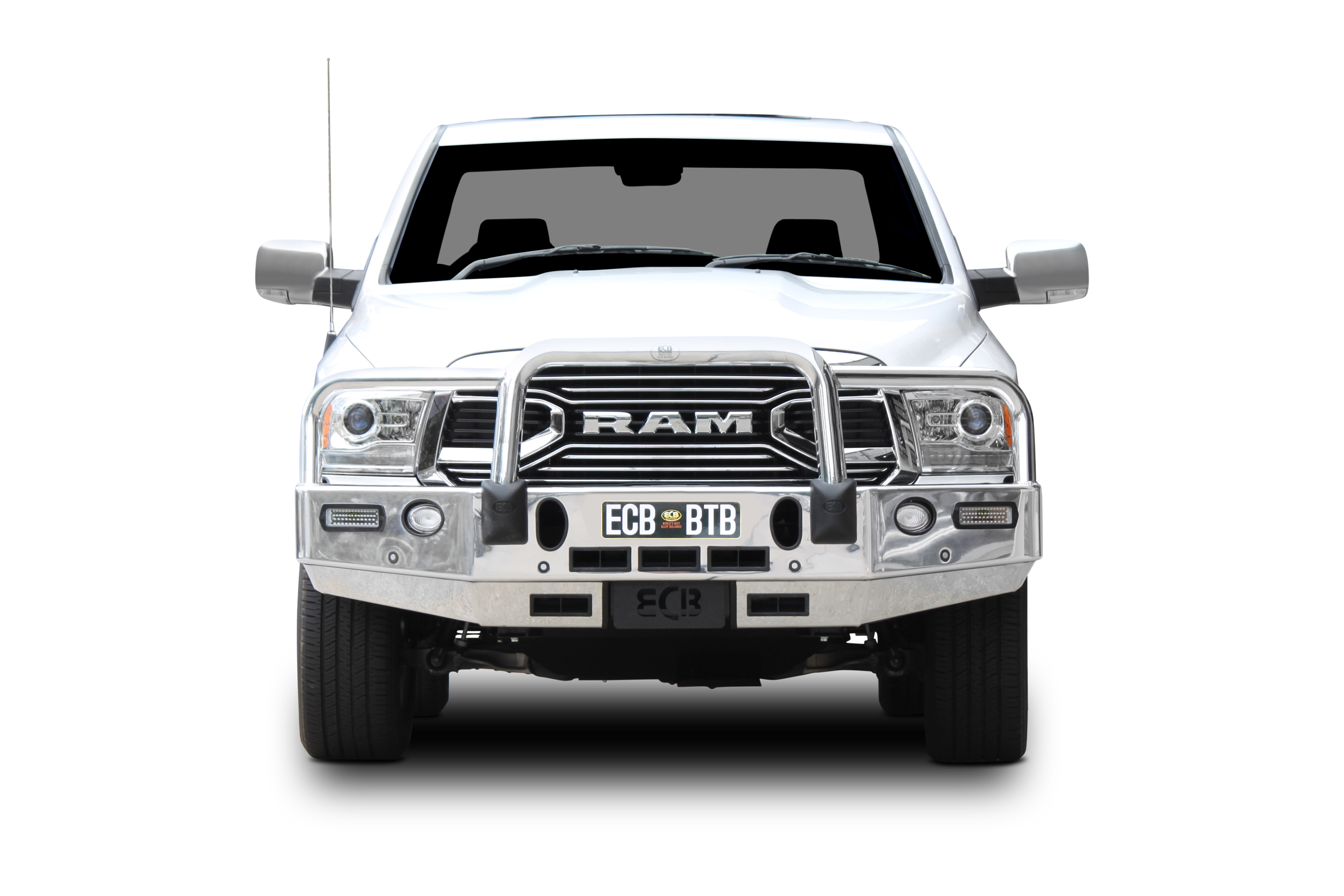 RAM 1500 DS LARAMIE Winch Bullbar with Bumper Lights (07/18 to )