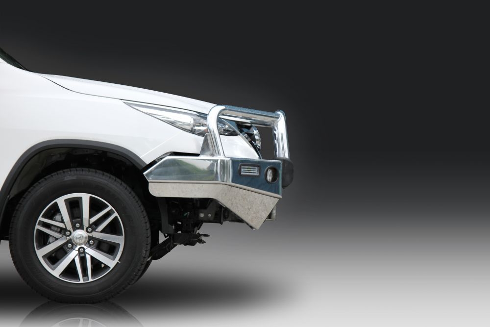 Toyota Fortuner Winch Bullbar With Bumper Lights (Year 12/15 To 05/19 ...