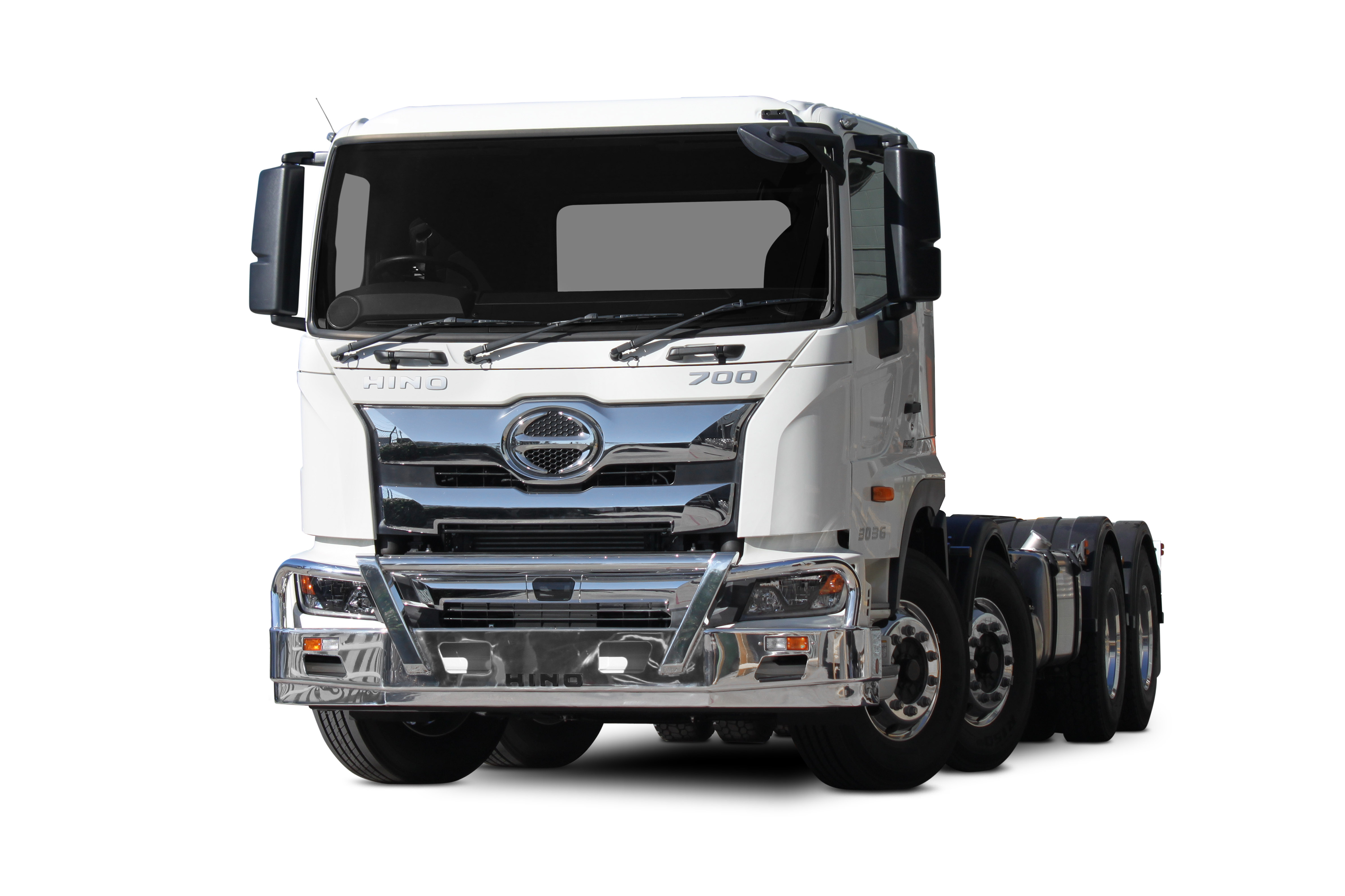 HINO 700 SERIES  Hino Low Profile Alloy Bullbar, FUPS Compatible (MY21 to )