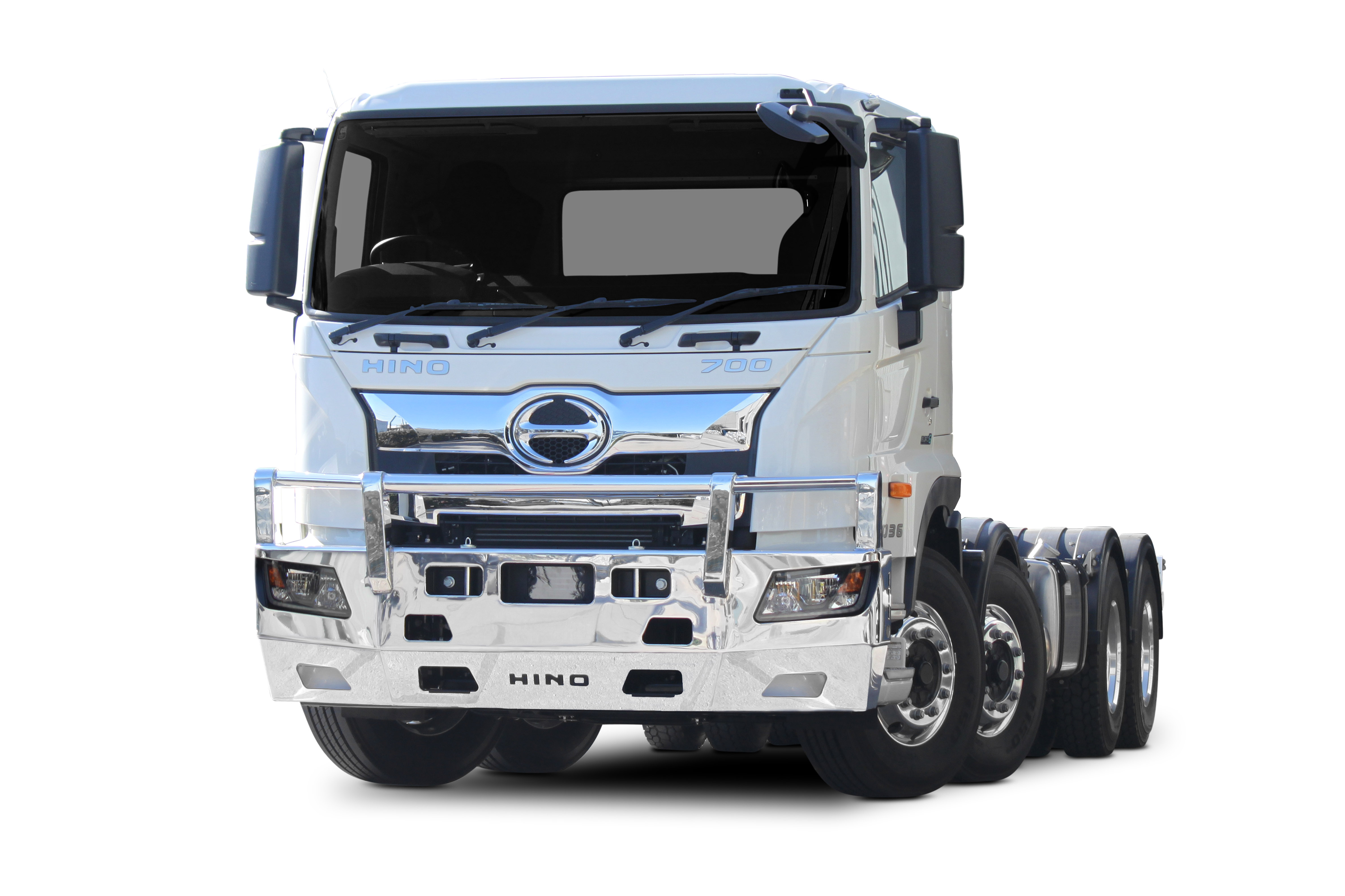 HINO 700 SERIES  Hino Mid Profile Alloy Bullbar with Towpin, FUPS Compatible (MY21 to )