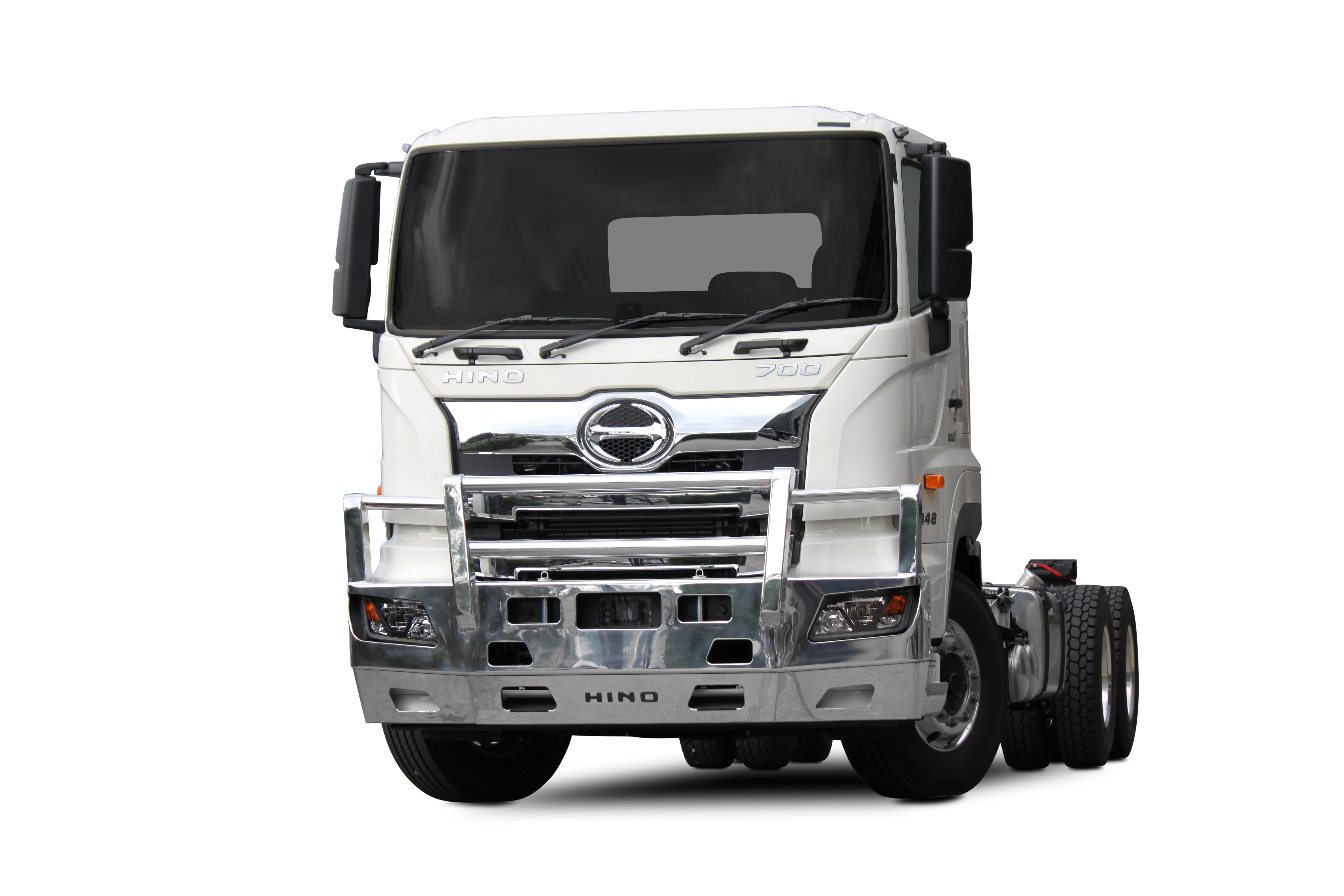 HINO 700 SERIES  Hino Mid Profile Alloy Bullbar with Towpin, FUPS Compatible (MY21 to )