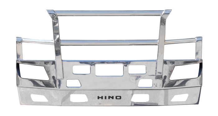 HINO 700 SERIES  Hino Full Protection Alloy Bullbar with Towpin, FUPS Compatible (MY21 to )