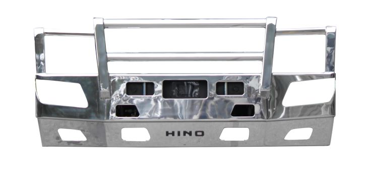 HINO 700 SERIES  Hino Mid Profile Alloy Bullbar with Towpin, FUPS Compatible (MY21 to )